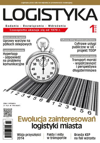 Czasopismo Logistyka 1/2018 Praca zbiorowa - okadka ebooka