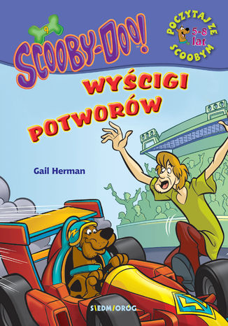 Scooby-Doo! Wycigi potworw Gail Herman - okadka audiobooks CD