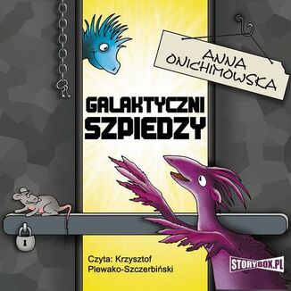 Galaktyczni szpiedzy Anna Onichimowska - okadka audiobooka MP3