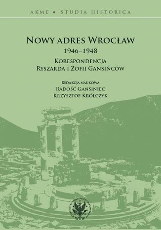 Nowy adres Wrocaw 1946-1948 Krzysztof Krlczyk, Rado Gansiniec - okadka audiobooka MP3