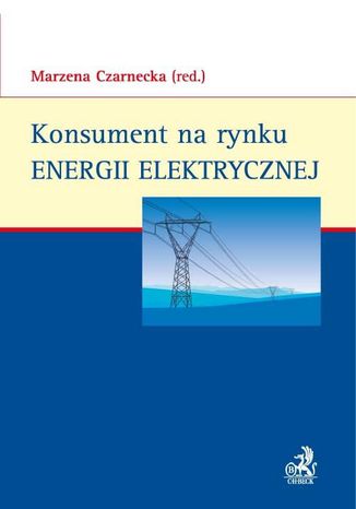 Konsument na rynku energii elektrycznej Marzena Czarnecka, Borys Budka, Adam Koczyk - okadka ebooka