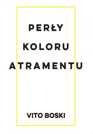 Perły koloru atramentu