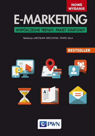 Okładka książki E-marketing. Współczesne trendy. Pakiet startowy