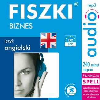 FISZKI audio  j. angielski  Biznes Patrycja Wojsyk - okładka audiobooka MP3