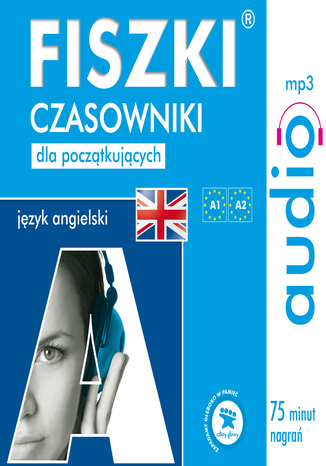 Okładka książki/ebooka FISZKI audio - j. angielski - Czasowniki dla początkujących