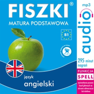 FISZKI audio  angielski  Matura podstawowa Patrycja Wojsyk, Joanna Leman - okładka audiobooka MP3