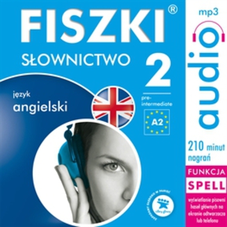 Okładka książki FISZKI audio - j. angielski - Słownictwo 2