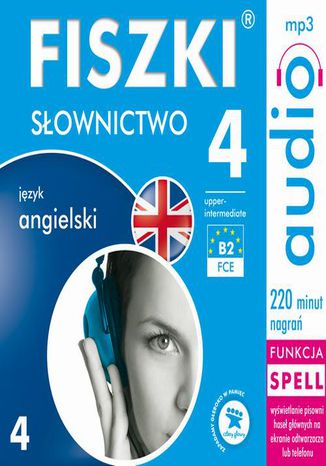 FISZKI audio  j. angielski  Słownictwo 4 Patrycja Wojsyk - okładka audiobooks CD