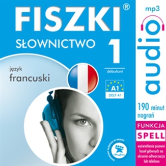 Okładka: FISZKI audio j. francuski Słownictwo 1
