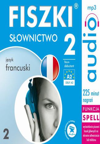 FISZKI audio  j. francuski  Słownictwo 2 Patrycja Wojsyk - okładka audiobooks CD