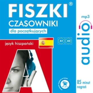 FISZKI audio - j. hiszpański - Czasowniki dla początkujących Kinga Perczyńska - okładka audiobooka MP3