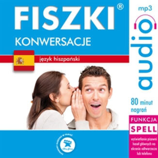 Okładka: FISZKI audio j. hiszpański Konwersacje