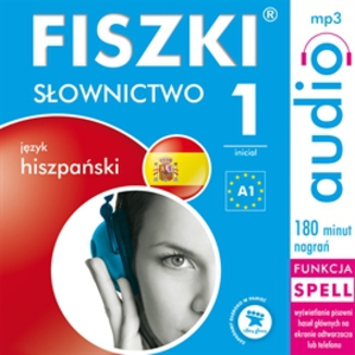Okładka: FISZKI audio hiszpański Słownictwo 1