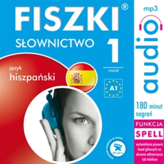 FISZKI audio  hiszpański  Słownictwo 1 Kinga Perczyńska - okładka audiobooka MP3