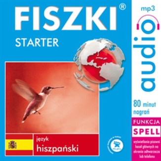 FISZKI audio  j. hiszpański  Starter Kinga Perczyńska - okładka audiobooka MP3