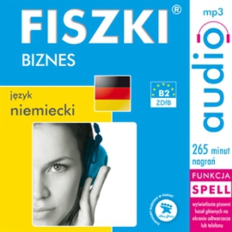 FISZKI audio  j. niemiecki  Biznes Kinga Perczyńska - okładka audiobooka MP3