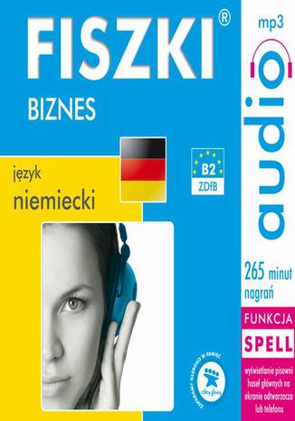FISZKI audio  j. niemiecki  Biznes Kinga Perczyńska - okładka audiobooks CD