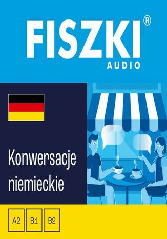 Okładka książki/ebooka FISZKI audio j. niemiecki Konwersacje