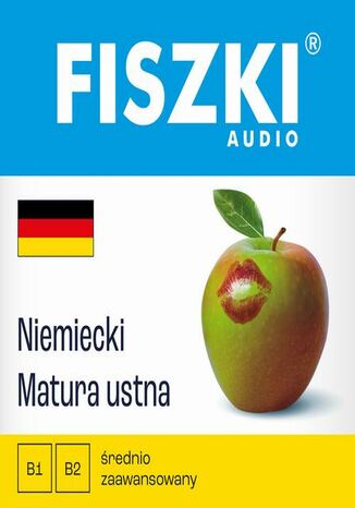 Okładka książki/ebooka FISZKI audio j. niemiecki Matura ustna