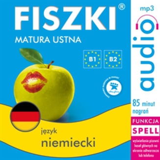 Okładka: FISZKI audio - niemiecki - Matura ustna