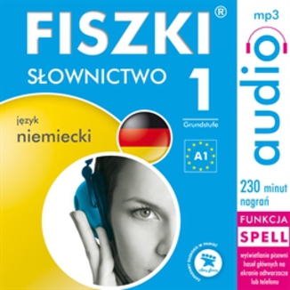 FISZKI audio  j. niemiecki  Słownictwo 1 Kinga Perczyńska - okładka audiobooka MP3