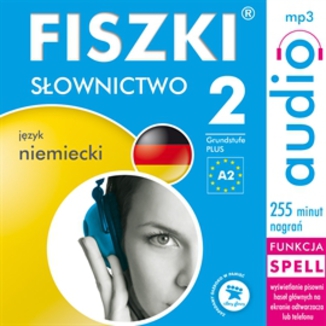 FISZKI audio  j. niemiecki  Słownictwo 2 Kinga Perczyńska - okładka audiobooka MP3