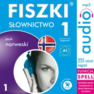 Okładka: FISZKI audio j. norweski Słownictwo 1