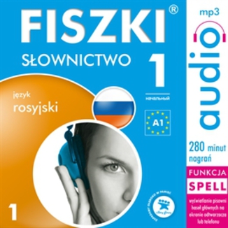 Okładka: FISZKI audio  rosyjski  Słownictwo 1