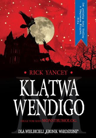 Kltwa Wendigo Rick Yancey - okadka ebooka