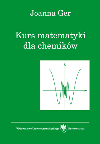 Kurs matematyki dla chemików. Wyd. 5. popr Joanna Ger - okładka ebooka