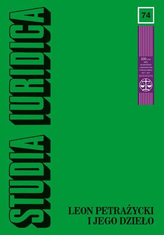 Studia Iuridica, nr 74