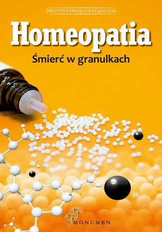 Okładka: Homeopatia. Śmierć w granulkach