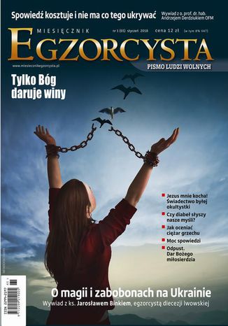 Okładka: Miesięcznik Egzorcysta Styczeń 2018 (65)