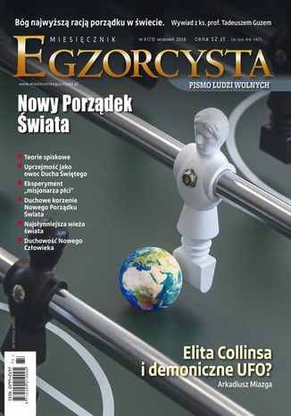 Okładka: Miesięcznik Egzorcysta 73 (wrzesień 2018)