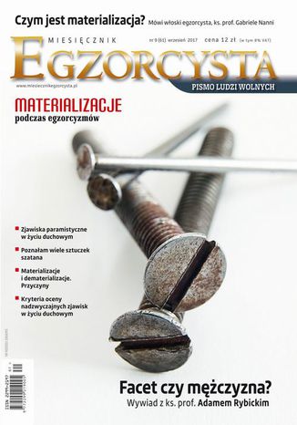 Okładka: Miesięcznik Egzorcysta 61 (wrzesień 2017)