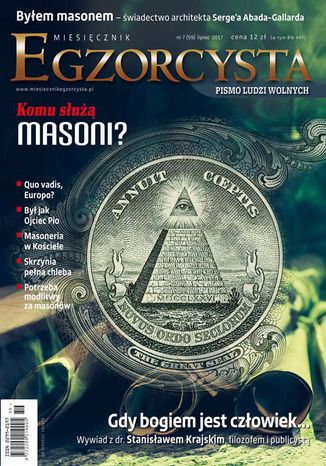 Okładka: Miesięcznik Egzorcysta 59 (lipiec 2017)