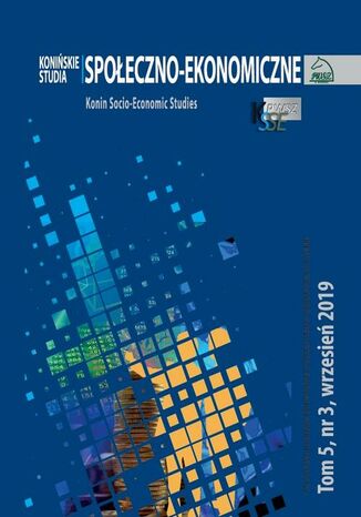 Konińskie Studia Społeczno-Ekonomiczne Tom 5 Nr 3 2019