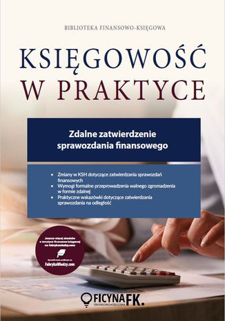Okładka książki/ebooka Zdalne zatwierdzenie sprawozdania finansowego