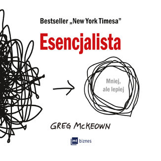 Esencjalista Greg McKeown - okładka audiobooka MP3