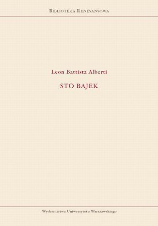 Sto bajek Leon Battista Alberti - okadka ebooka