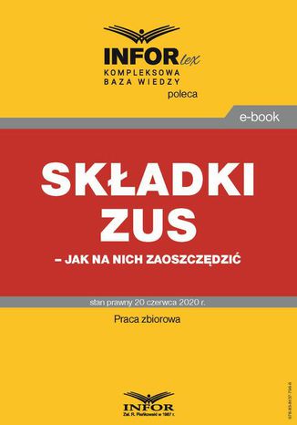 Skadki ZUS  jak na nich zaoszczdzi Praca zbiorowa - okadka ebooka