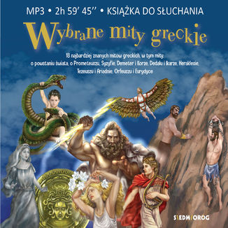 Wybrane mity greckie Tamara Michaowska - okadka audiobooka MP3