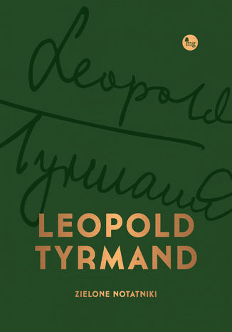Zielone notatniki Leopold Tyrmand - okładka audiobooka MP3