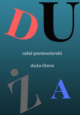 dua litera Rafa Poniewierski - okadka ebooka