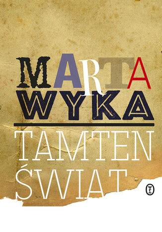 Tamten wiat Marta Wyka - okadka audiobooks CD