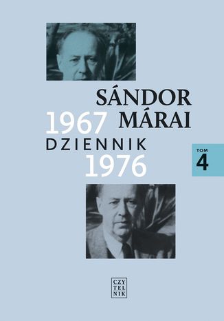 Dziennik 1967-1976 Sndor Mrai - okadka ebooka