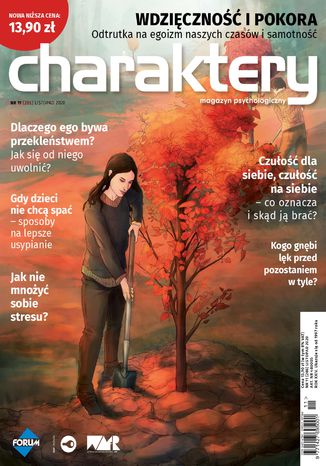 Charaktery 11/2020 Natalia de Barbaro, prof. Philip Zimbardo, prof. dr hab. Maria Beisert, prof. dr hab. Jacek Bomba, Jacek Dehnel, dr Paulina Maochleb, Anna Czarnecka, prof. dr hab. Tomasz Maruszewski, Anna Brytek-Matera, dr Ewa Dobiaa, dr hab. Katarzyna Waszyska, prof. nadzw. dr hab. Agnieszka Wilczyska, prof. dr hab. Tadeusz Zgka - okadka ebooka