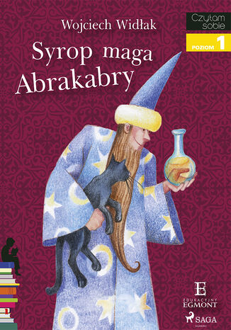 I am reading - Czytam sobie. Syrop maga Abrakabry Wojciech Widak - okadka ebooka