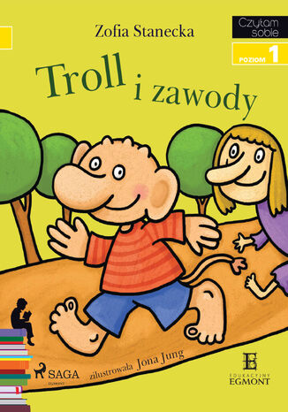 I am reading - Czytam sobie. Troll i zawody Zofia Stanecka - okadka audiobooks CD