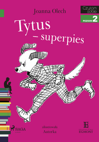 I am reading - Czytam sobie. Tytus - superpies Joanna Olech - okadka ebooka